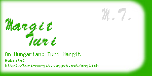 margit turi business card